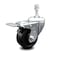 Service Caster 3.5 Inch Soft Rubber Wheel Swivel 10mm Stem Caster with Total Lock Brake SCC SCC-TSTTL20S3514-SRS-M1015 - alternate 1